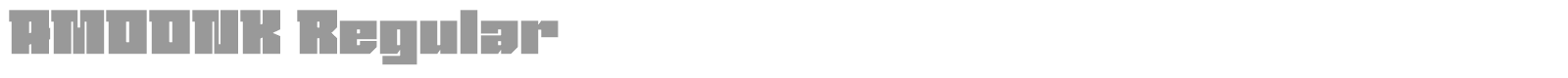 Amoonk font preview