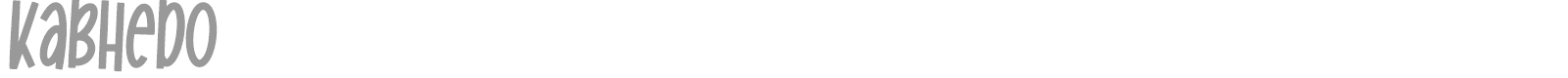 Kabhedo font preview