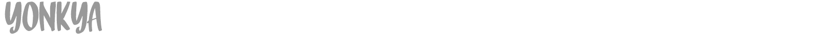 Yonkya font preview