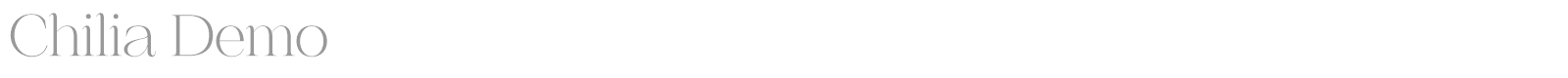 Chilia font preview