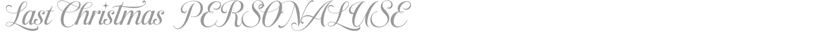 Last Christmas Symbols font preview