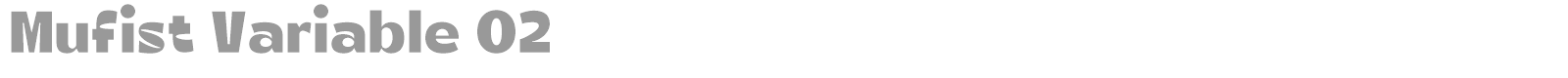 Mufist font preview