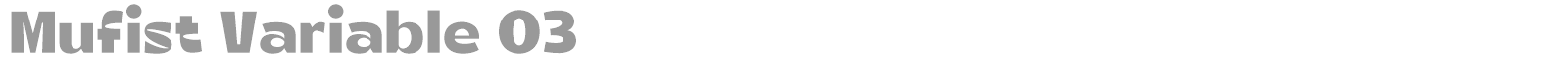 Mufist font preview