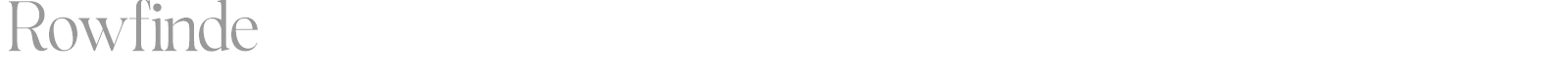 Rowfinde font preview