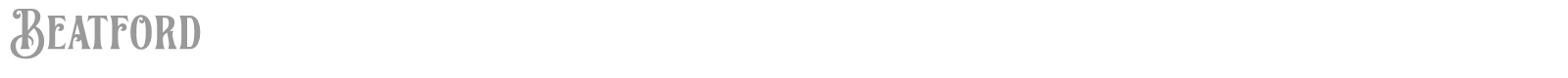 Beatford font preview