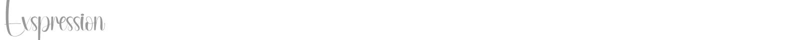 Exspression font preview