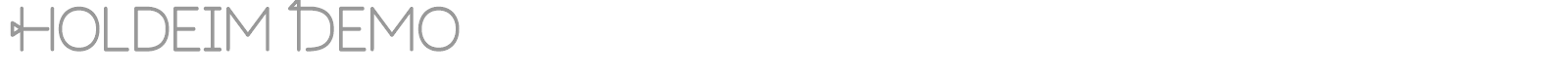 Holdeim font preview