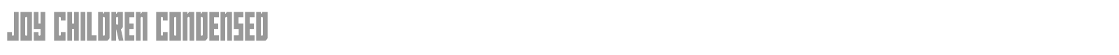 Joy Children font preview