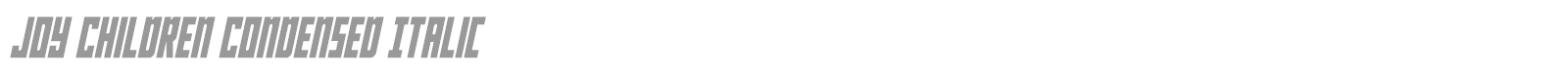 Joy Children font preview