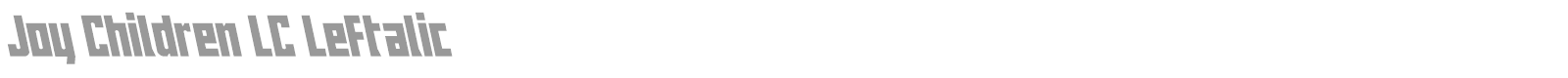 Joy Children font preview