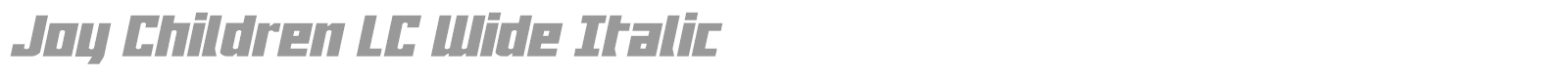 Joy Children font preview