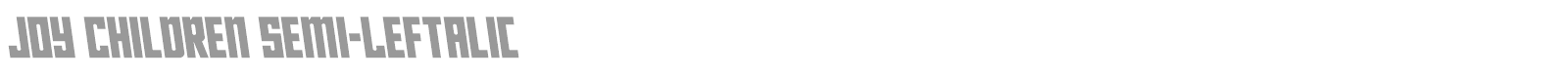 Joy Children font preview