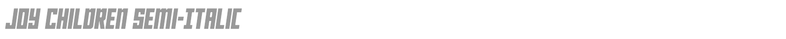 Joy Children font preview