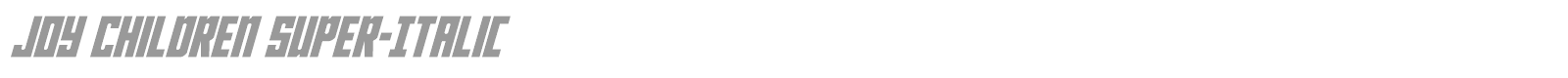 Joy Children font preview