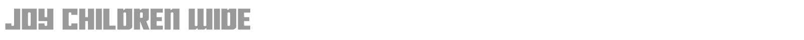 Joy Children font preview