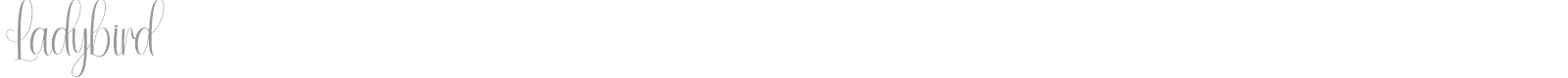 Ladybird font preview