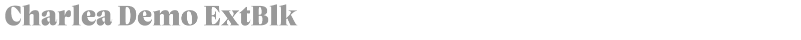 Charlea font preview