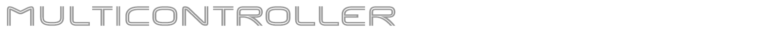 Multicontroller font preview