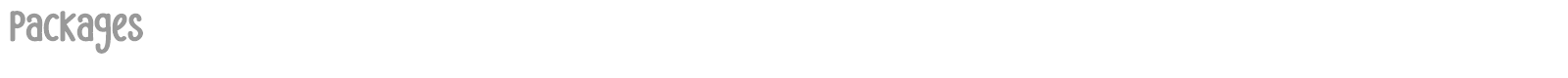 Packages font preview