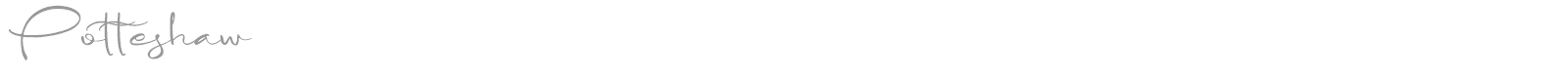 Potteshaw font preview