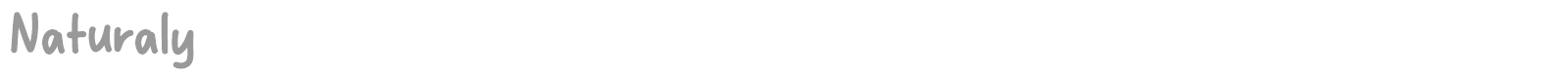 Naturaly font preview