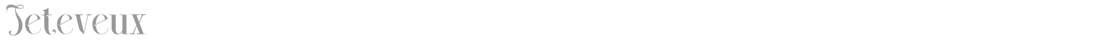 Je te veux font preview
