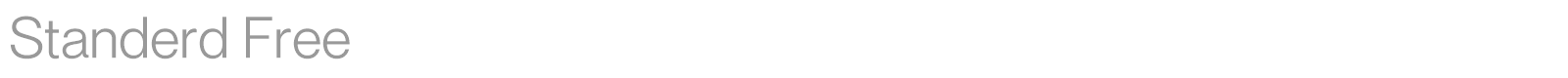 Standerd font preview
