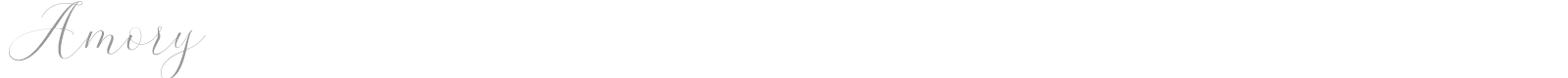 Amory font preview