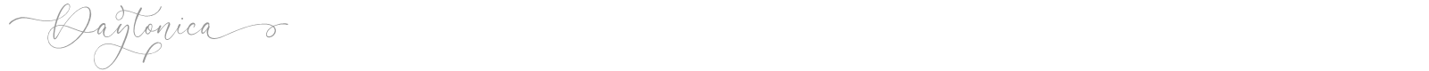 Daytonica font preview