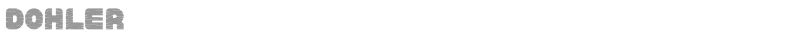 Dohler font preview