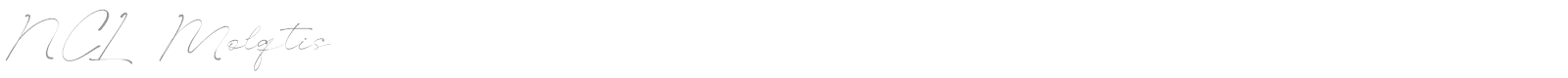 NCL Molqtis font preview