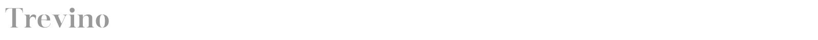 Trevino font preview