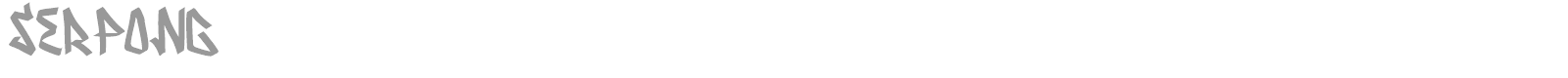 Serpong font preview