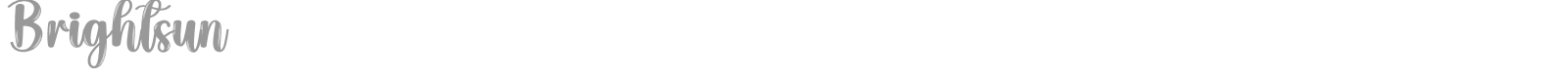 Brightsun font preview
