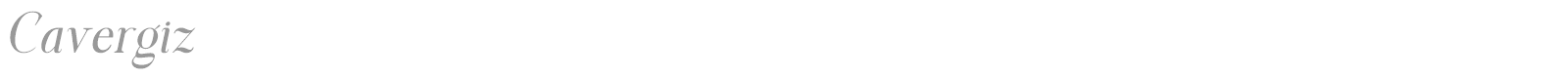 Cavergiz font preview