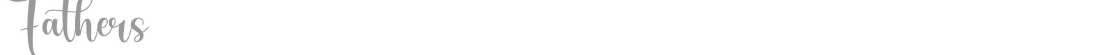 Fathers font preview