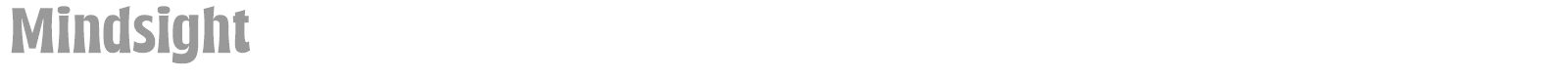 Mindsight font preview