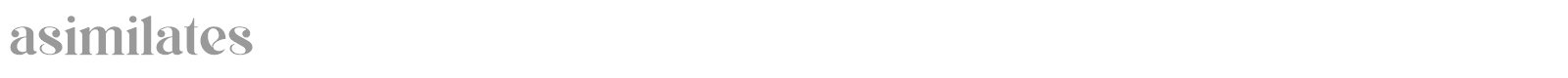 Asimilates font preview