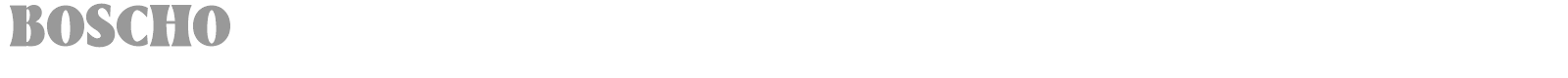 Boscho font preview