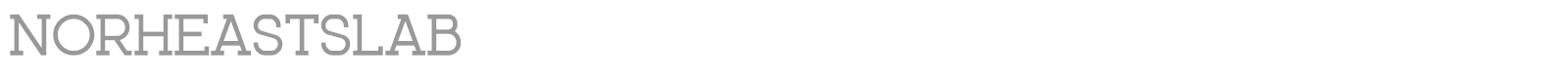 Norheast Slab font preview