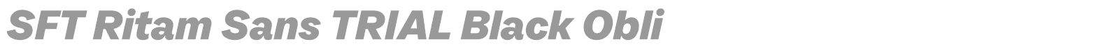 SFT Ritam Sans font preview
