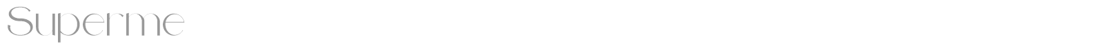 Superme font preview