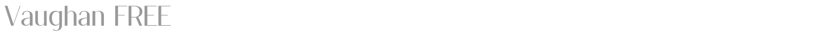 Vaughan font preview