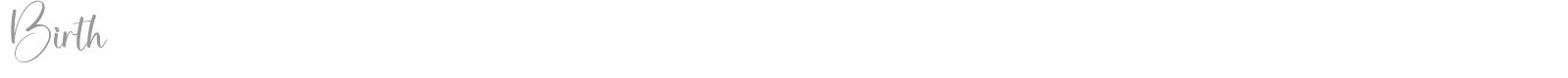 Birth font preview
