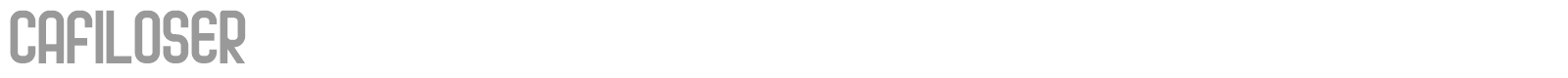 Cafiloser font preview