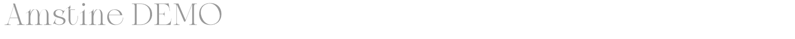 Amstine font preview
