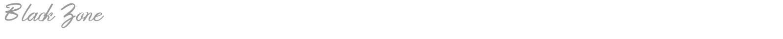 Black Zone font preview