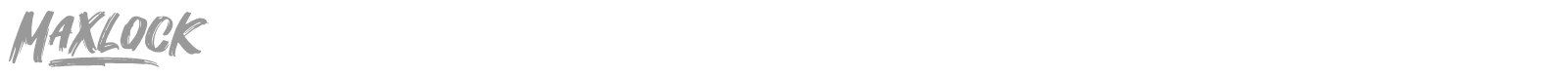 Maxlock font preview