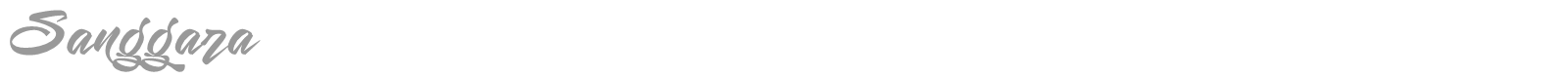 Sanggara font preview