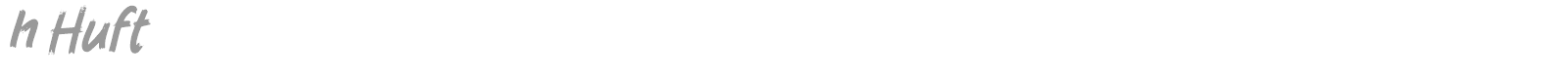 h Huft font preview